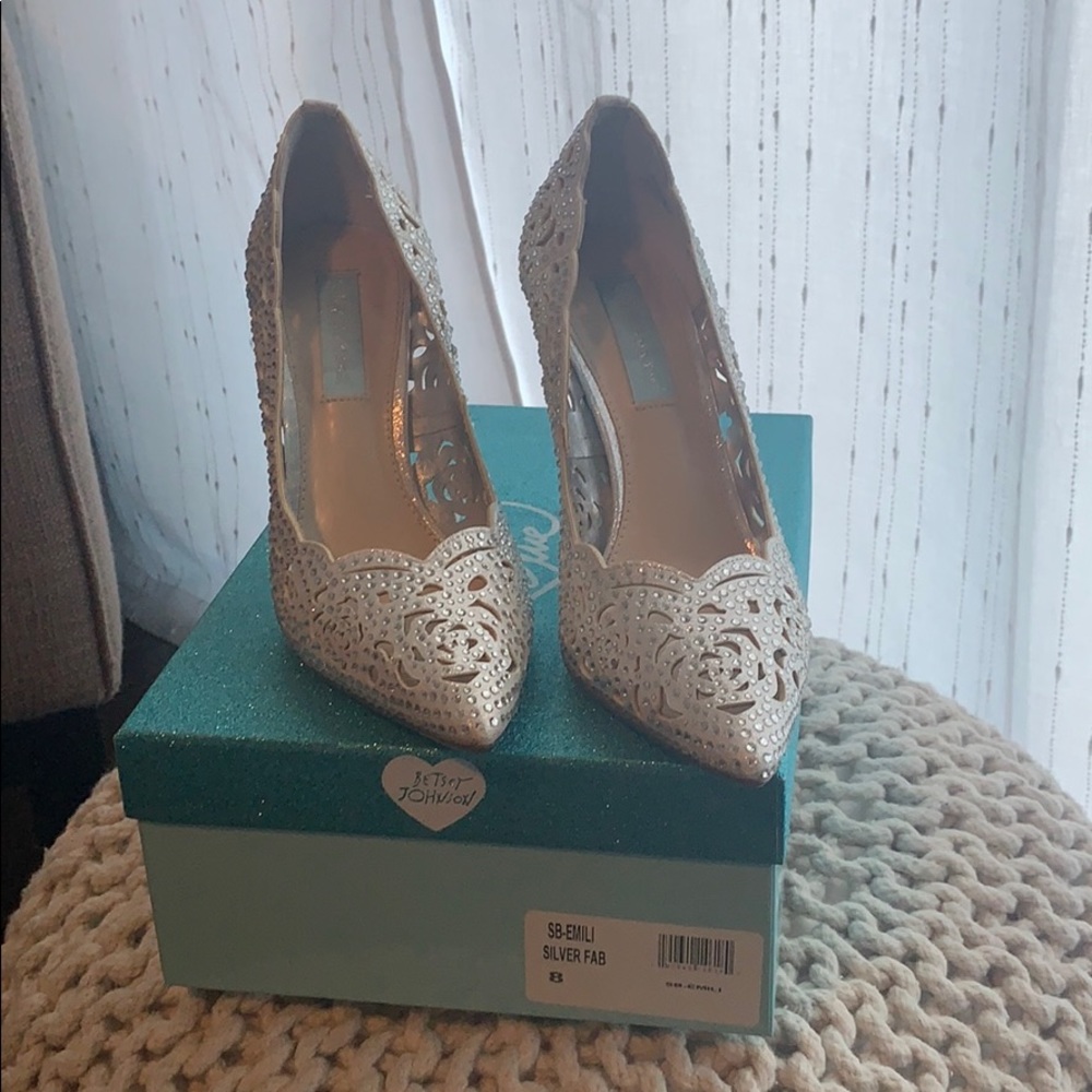 Blue by Betsey Johnson Emili Pump Wedding shoes